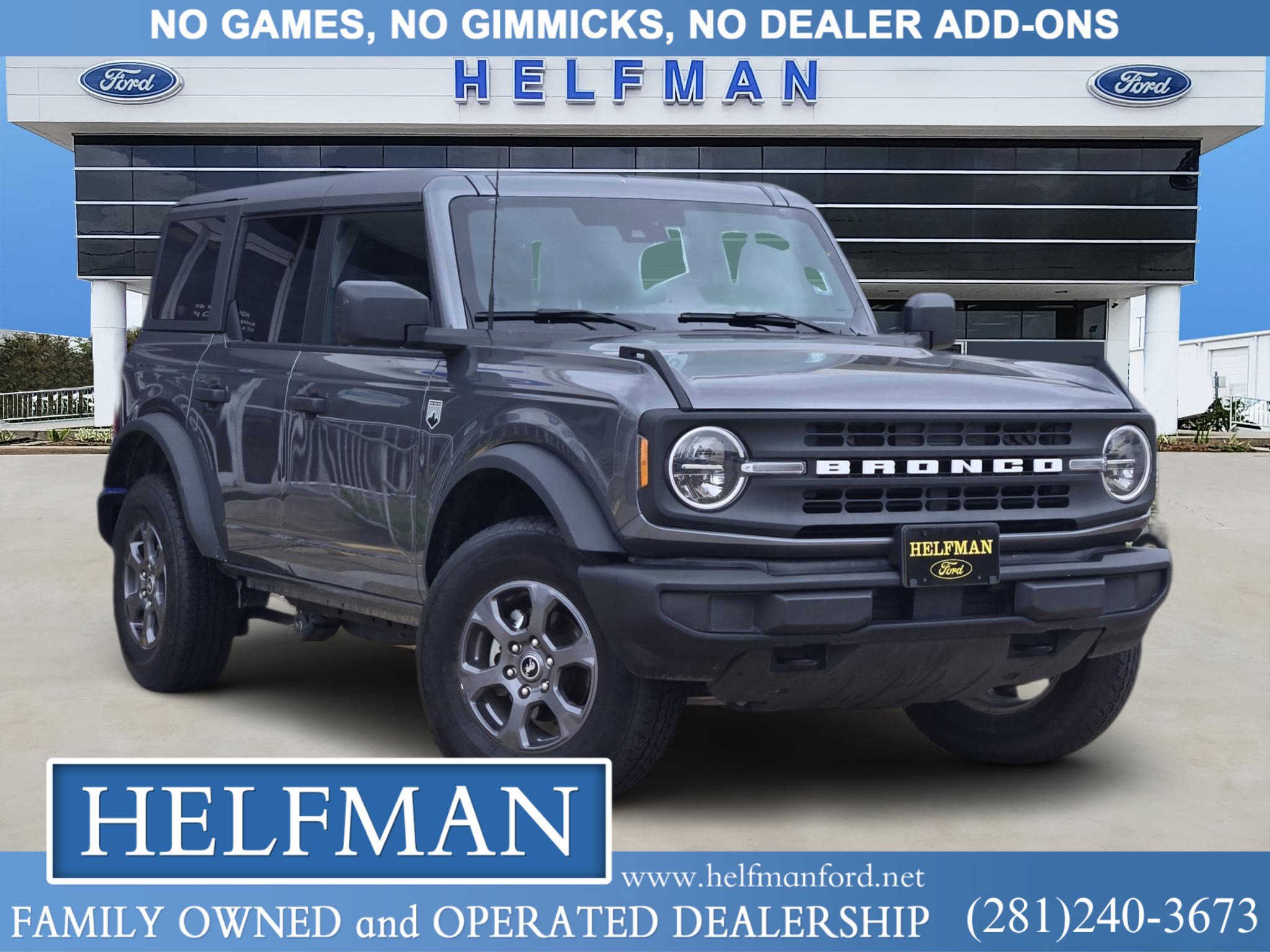 Certified 2025 Ford Bronco Big Bend