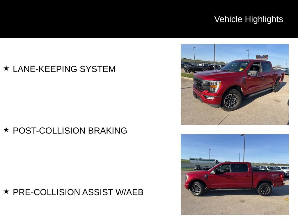 Certified 2021 Ford F150 XLT w/ Equipment Group 302A High image 3