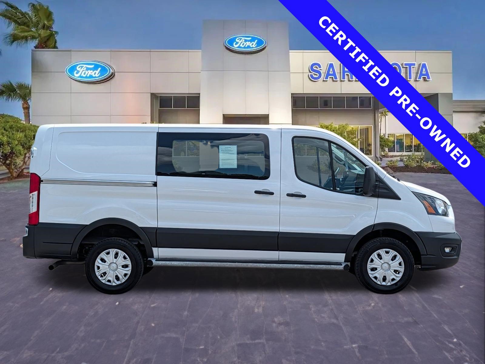 Certified 2025 Ford Transit 250 Low Roof w/ Exterior Upgrade Package RWD video 1