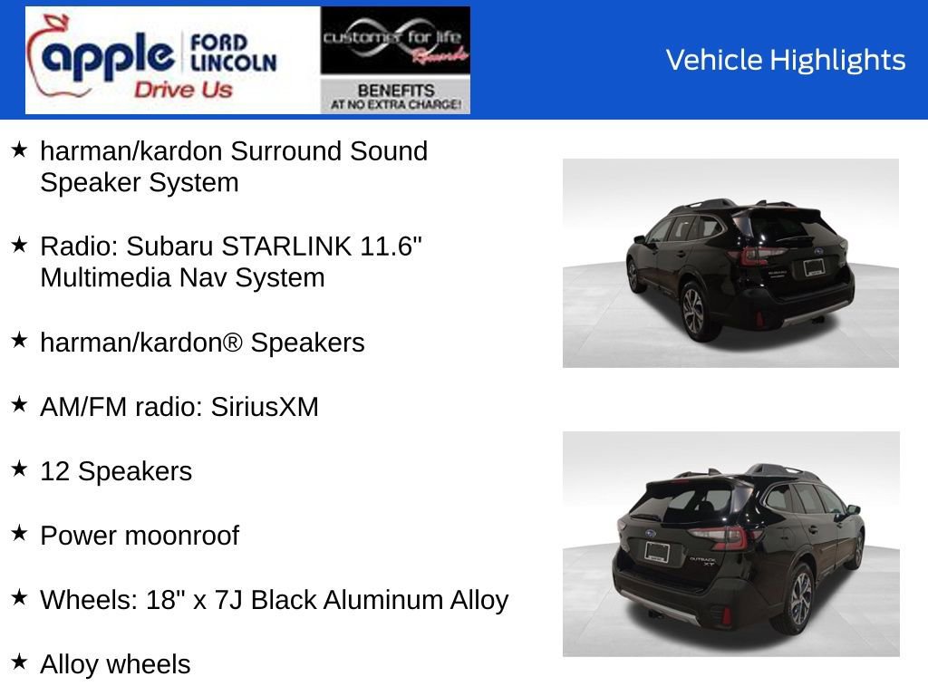 Used 2021 Subaru Outback Limited XT image 12