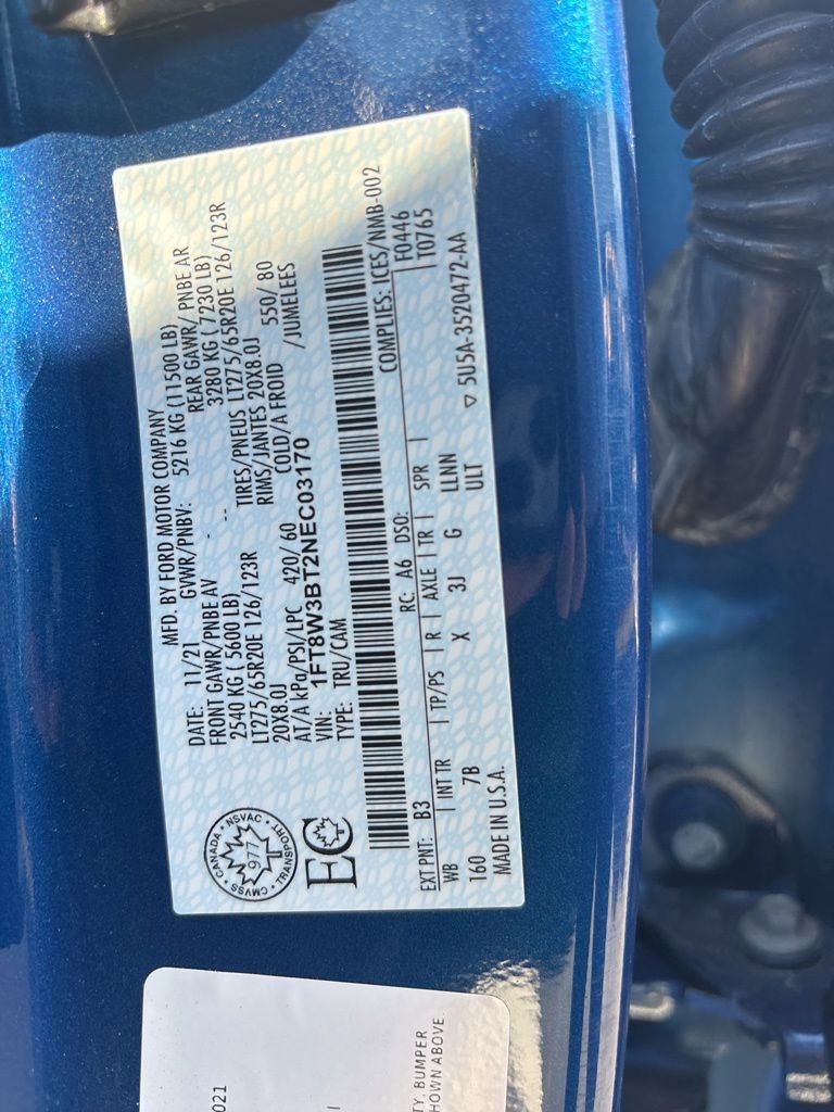 Certified 2022 Ford F350 Platinum AWD/4WD image 7