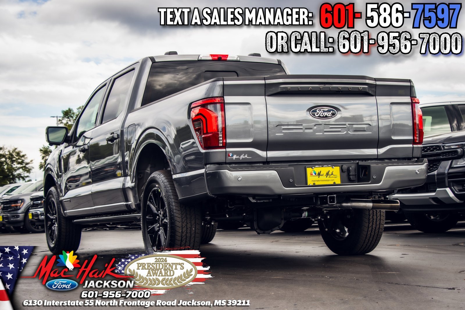 Certified 2025 Ford F150 Platinum w/ Equipment Group 703A Plus image 2