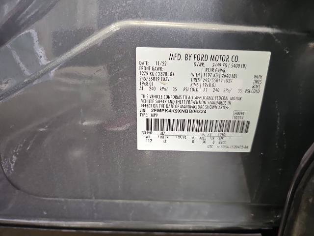 Certified 2022 Ford Edge Titanium AWD/4WD image 33