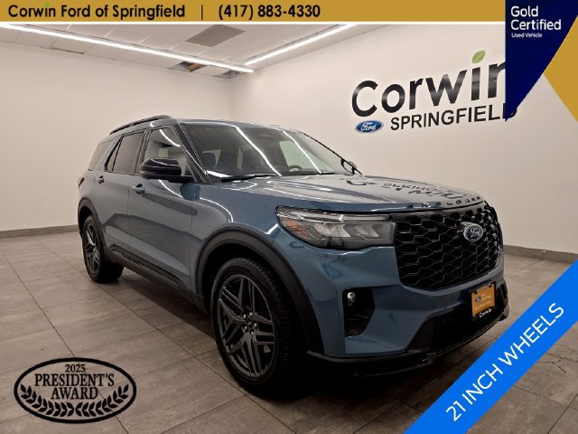 Certified 2025 Ford Explorer ST w/ Sun And Sound Package AWD/4WD image 8