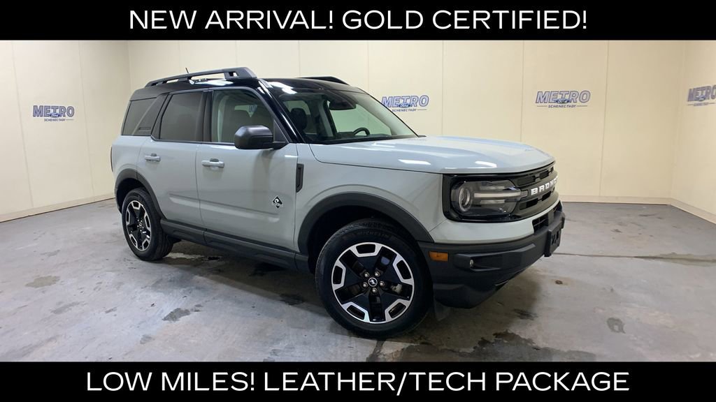 Certified 2022 Ford Bronco Sport Outer Banks w/ Tech Package