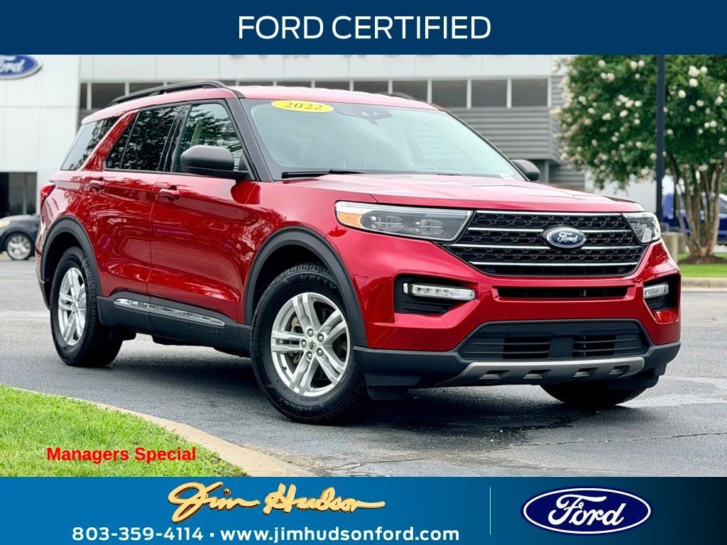 Certified 2022 Ford Explorer XLT w/ Equipment Group 202A