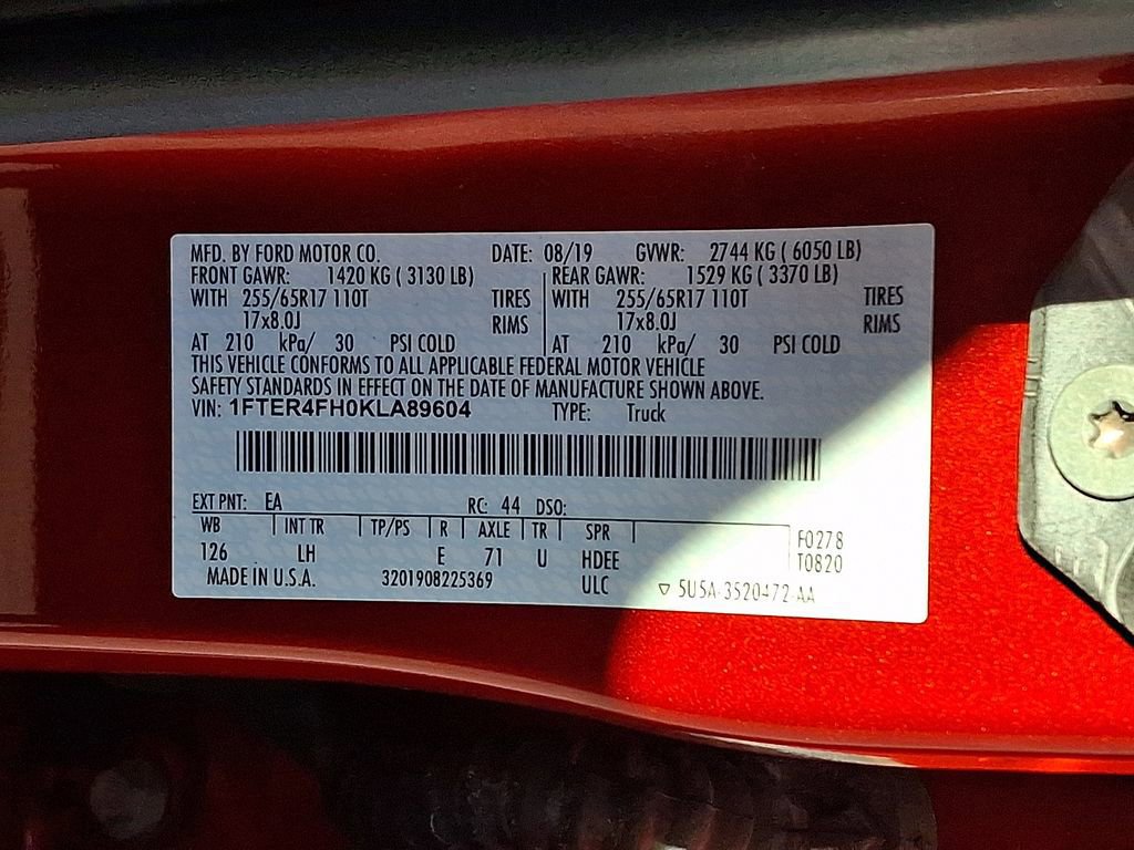 Certified 2019 Ford Ranger XLT w/ Trailer Tow Package image 26