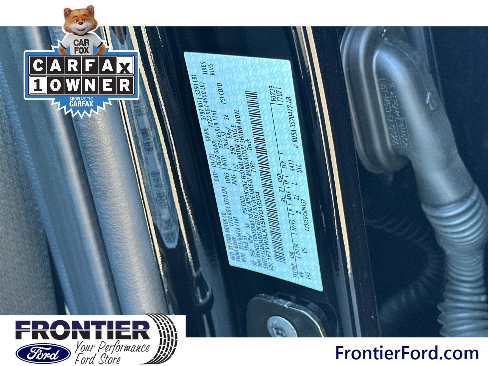 Certified 2025 Ford F150 Lightning XLT AWD/4WD image 29