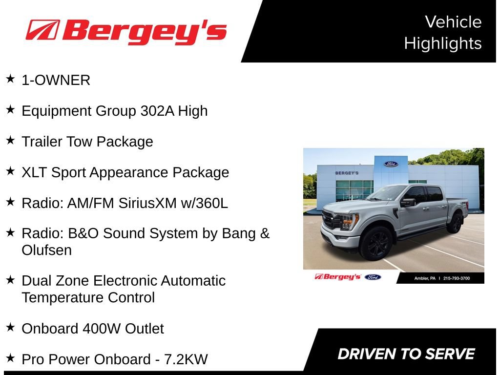 Certified 2023 Ford F150 XLT w/ Equipment Group 302A High AWD/4WD image 5
