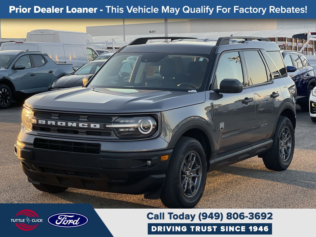 Certified 2023 Ford Bronco Sport Big Bend w/ Convenience Package