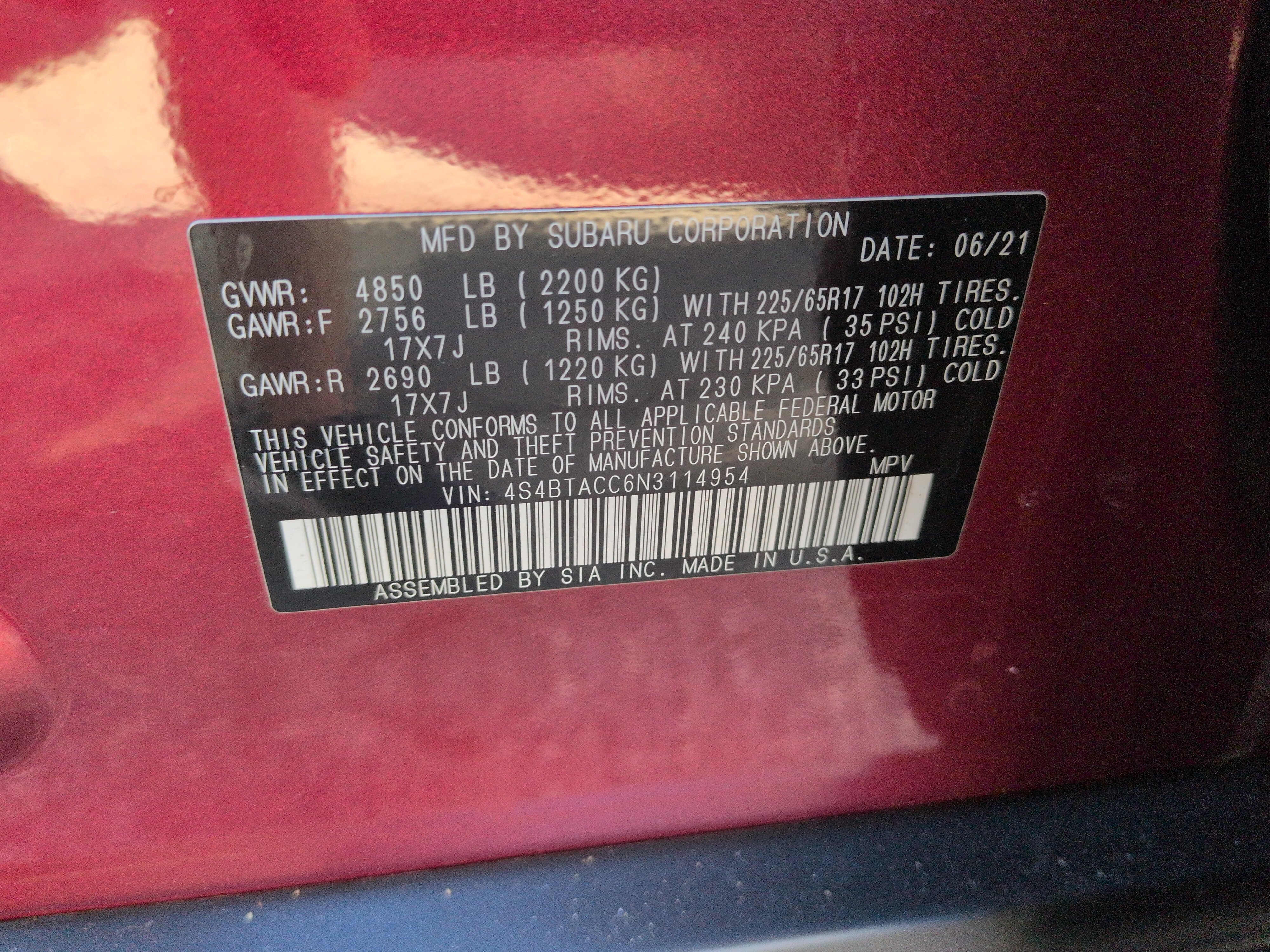 Used 2022 Subaru Outback Premium AWD/4WD image 26