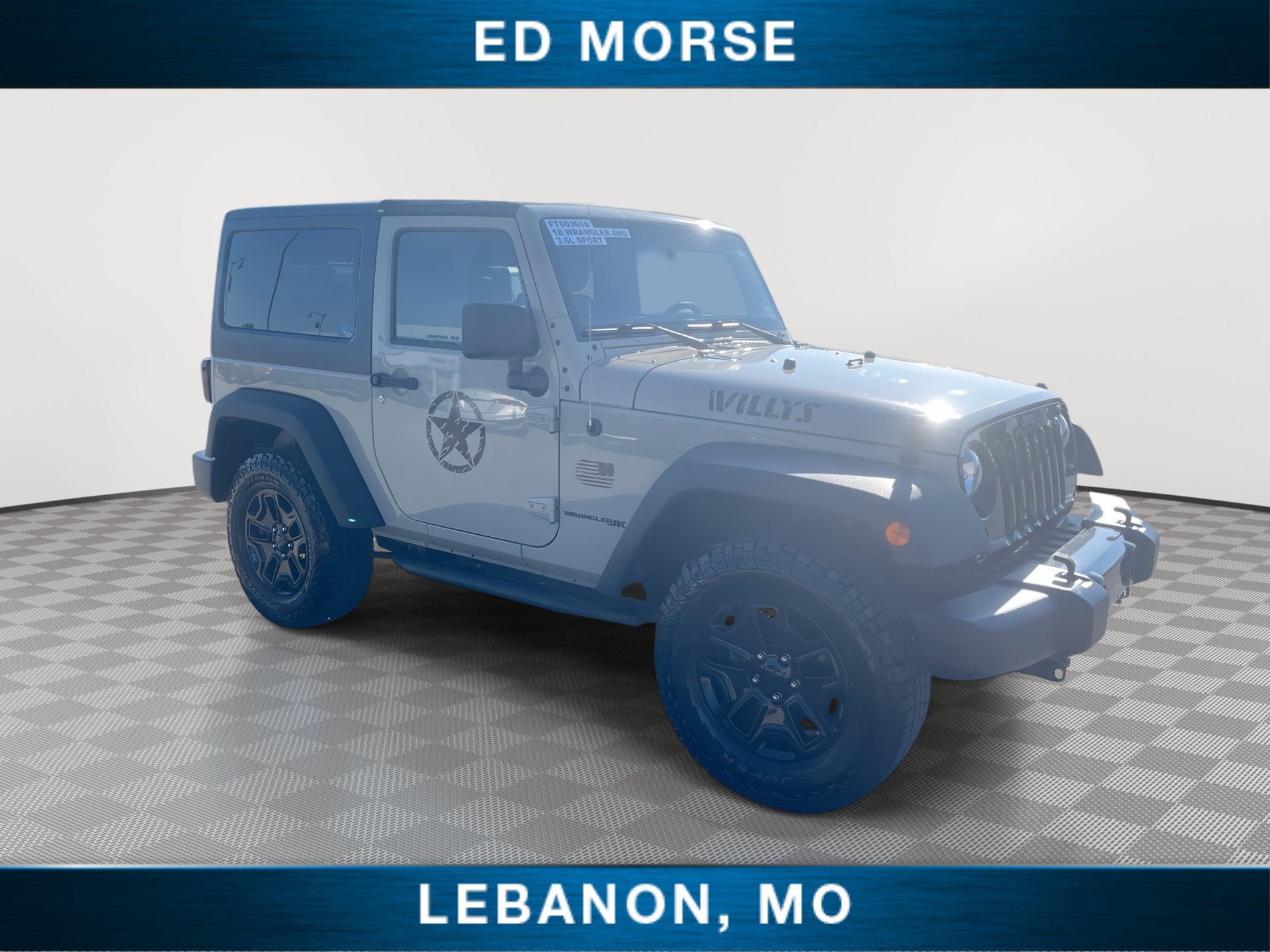 Used 2018 Jeep Wrangler Sport AWD/4WD image 2
