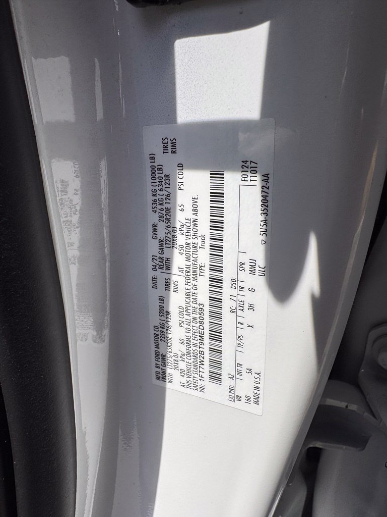 Certified 2021 Ford F250 Lariat w/ Lariat Ultimate Package AWD/4WD image 31