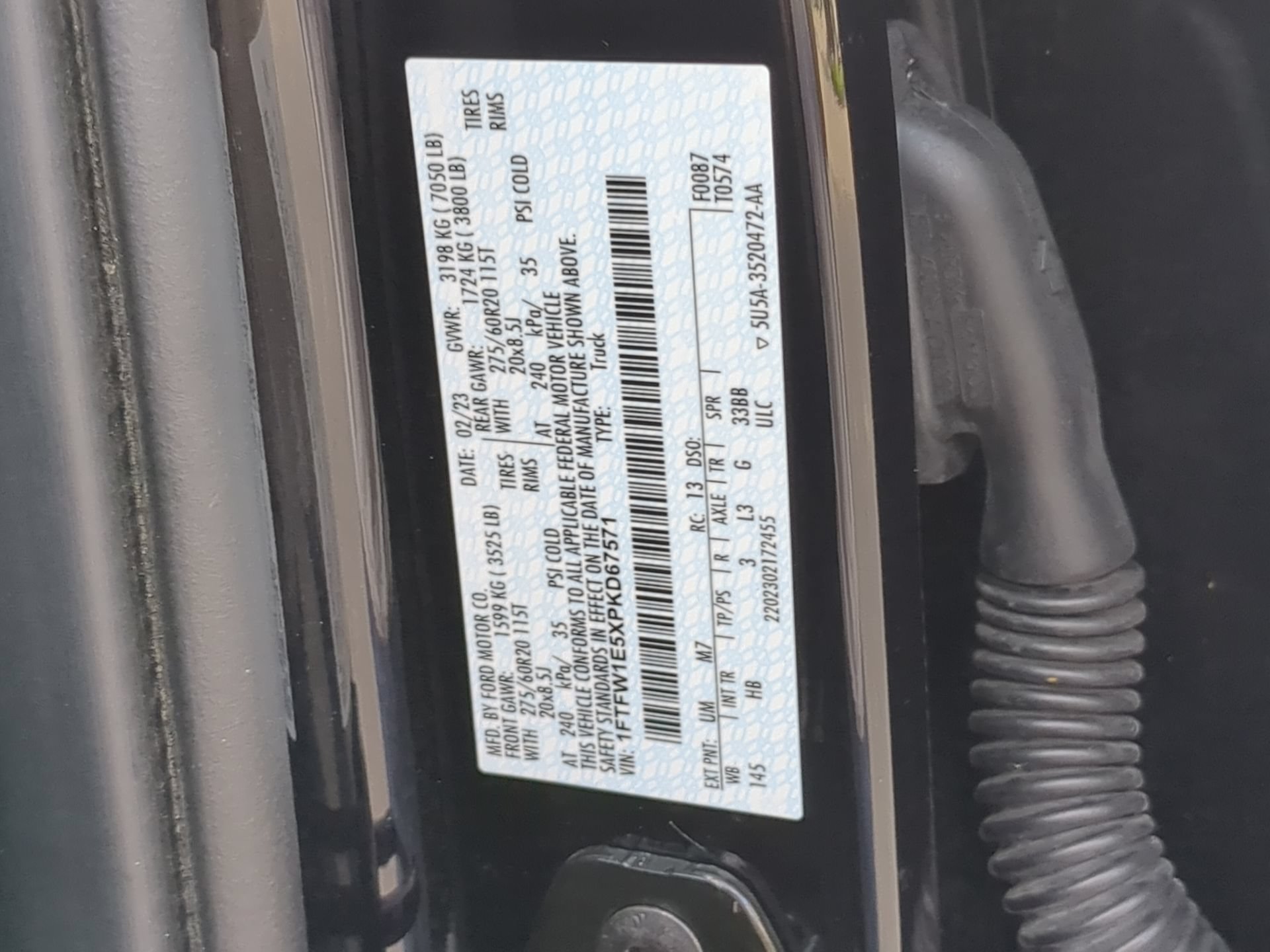 Certified 2023 Ford F150 Lariat w/ Equipment Group 502A High AWD/4WD image 70