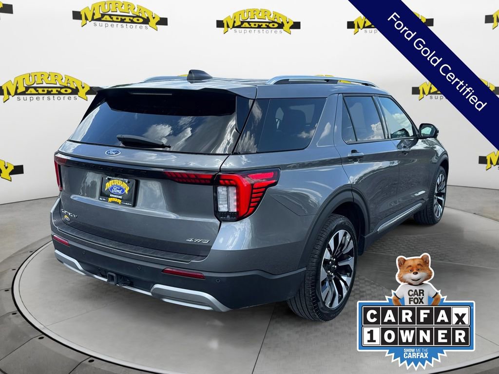 Certified 2025 Ford Explorer Platinum w/ LUX Leather Package AWD/4WD image 7