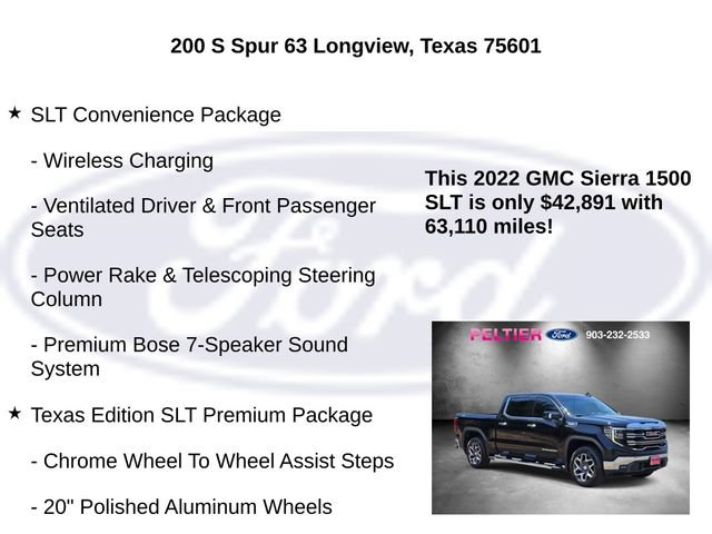 Used 2022 GMC Sierra 1500 SLT AWD/4WD image 30