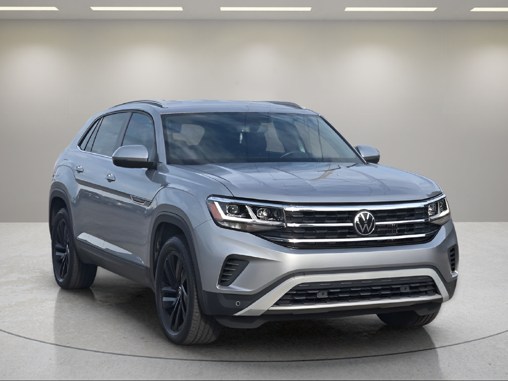 Used 2022 Volkswagen Atlas Cross Sport SE w/ Black Wheel Package AWD/4WD image 1