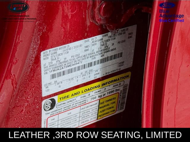 Certified 2021 Ford Expedition Max Limited image 34