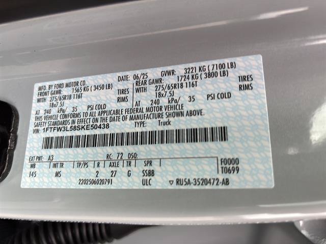 Certified 2025 Ford F150 XLT w/ Equipment Group 301A Standard AWD/4WD image 21