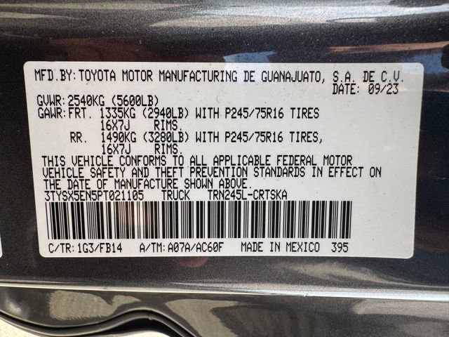 Used 2023 Toyota Tacoma SR w/ SR Convenience Package image 26