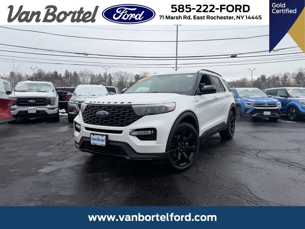 Certified 2024 Ford Explorer ST-Line w/ Class IV Trailer Tow Package