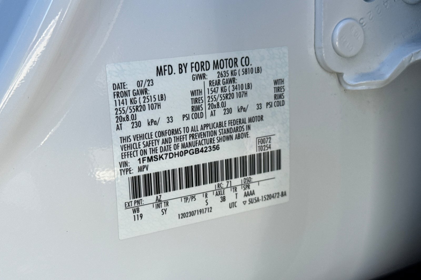 Certified 2023 Ford Explorer XLT w/ Equipment Group 202A RWD image 29