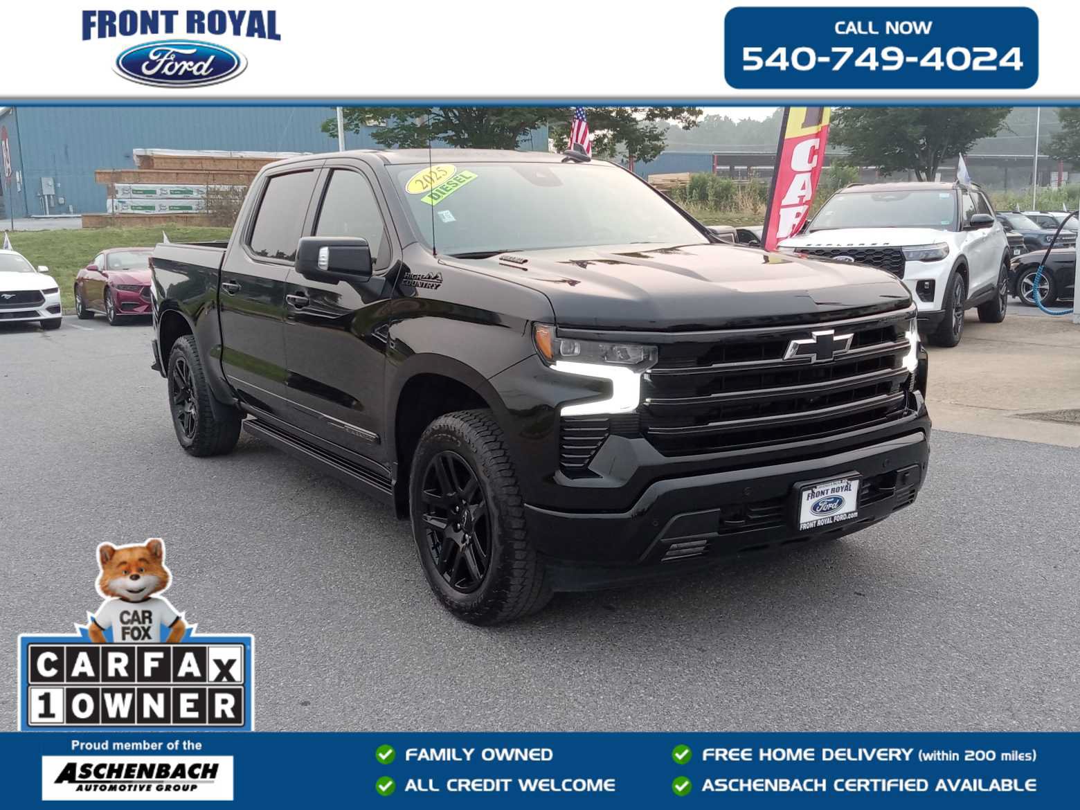 Used 2025 Chevrolet Silverado 1500 High Country w/ Midnight Edition