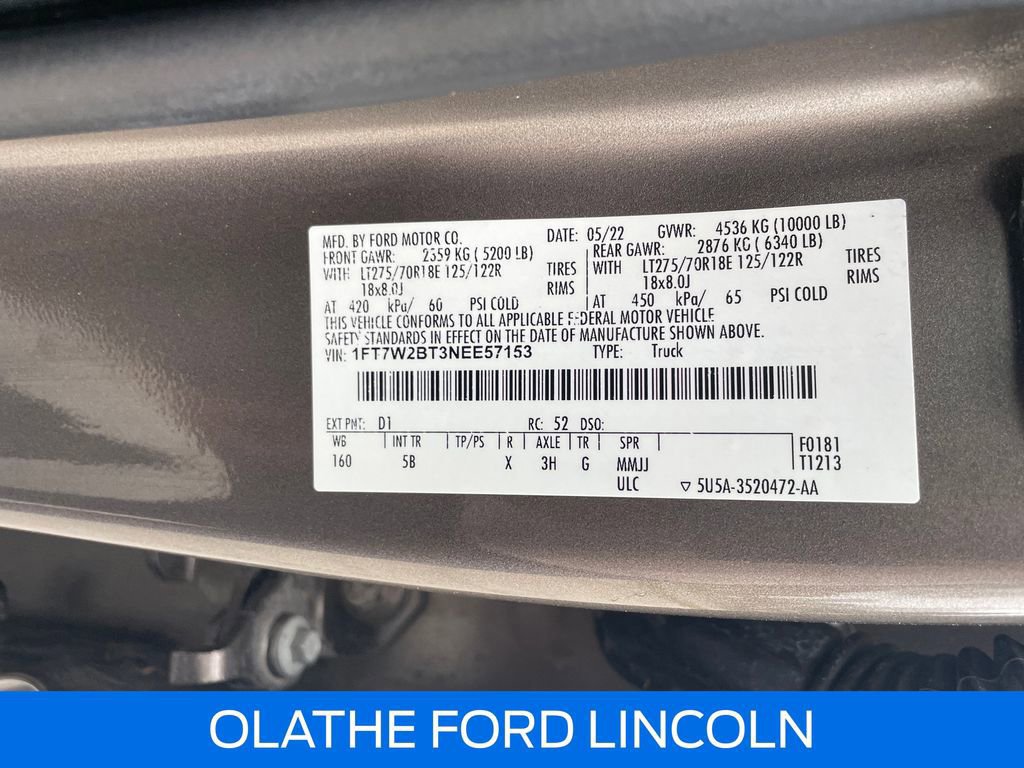 Certified 2022 Ford F250 Lariat w/ Lariat Value Package image 24