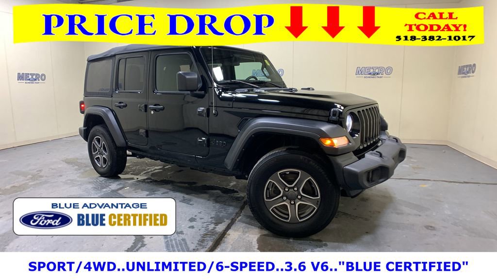 Used 2022 Jeep Wrangler Unlimited Sport S