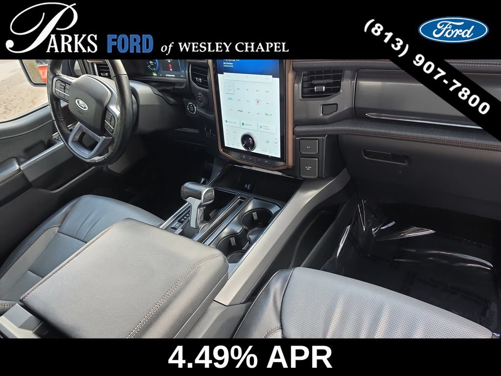Certified 2023 Ford F150 Lightning Lariat w/ Equipment Group 511A High AWD/4WD image 10