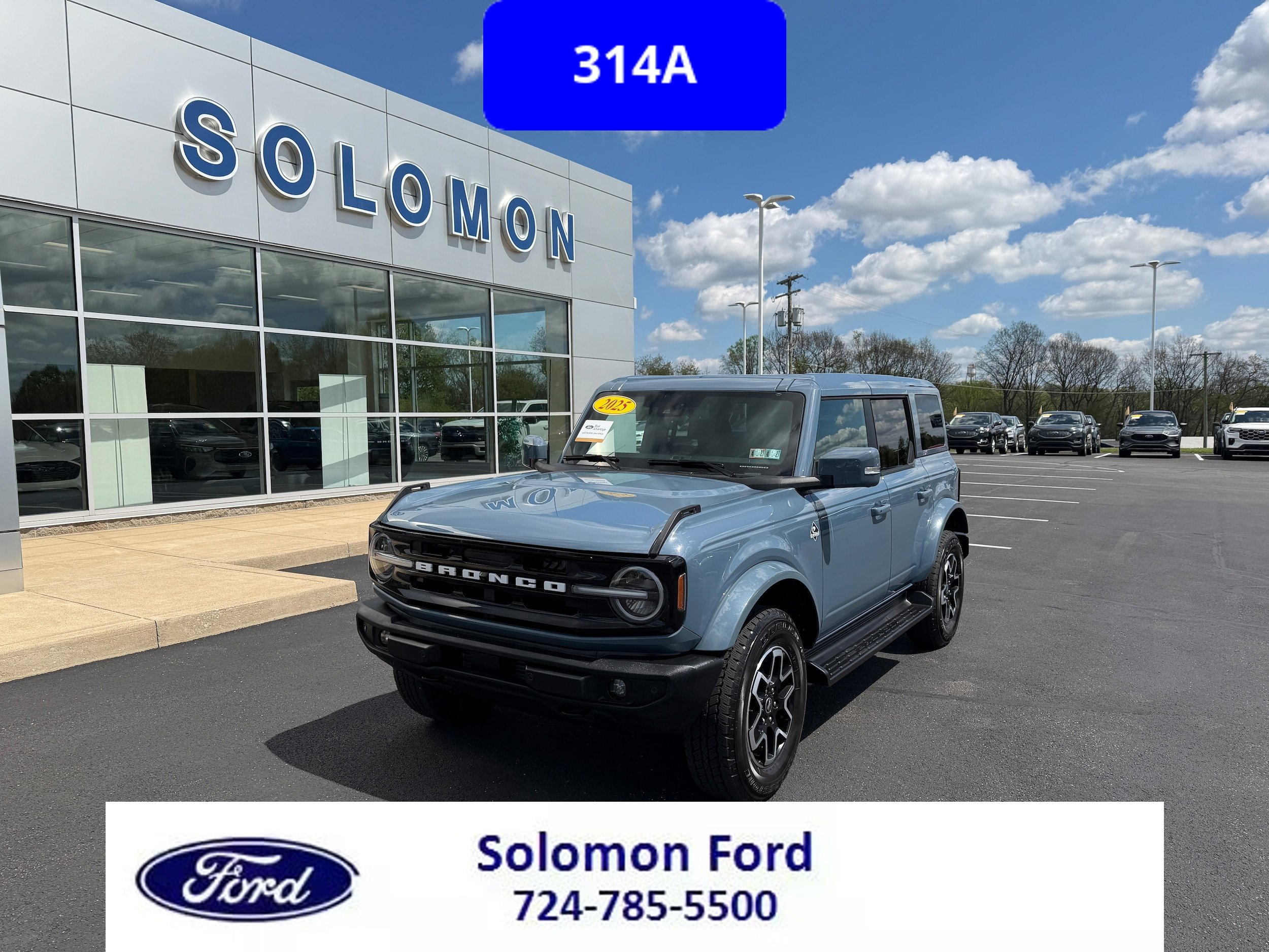 Certified 2025 Ford Bronco Outer Banks