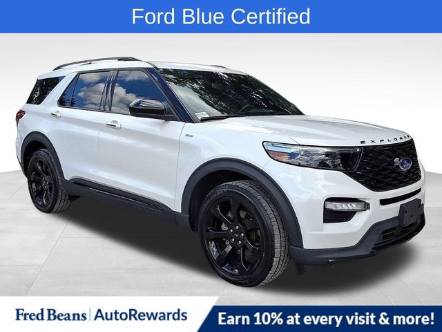 Certified 2023 Ford Explorer ST-Line w/ Class IV Trailer Tow Package AWD/4WD image 1