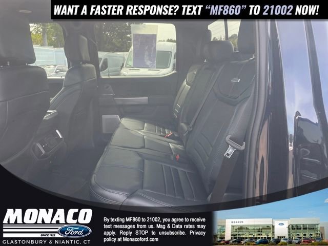 Certified 2024 Ford F150 Platinum w/ Equipment Group 702A High image 12