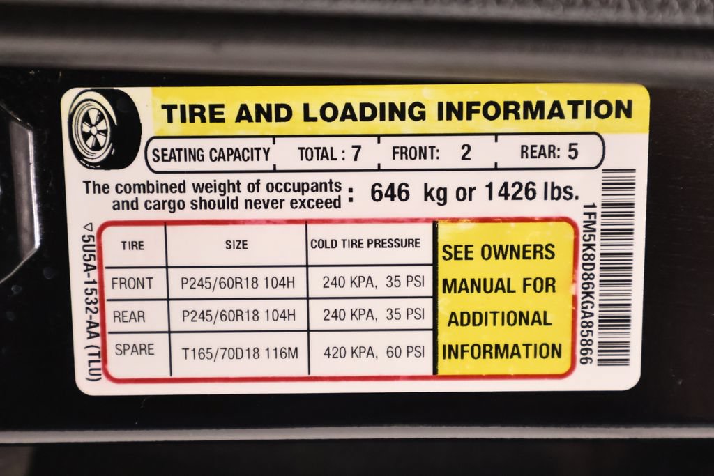 Certified 2019 Ford Explorer XLT w/ Equipment Group 201A AWD/4WD image 47