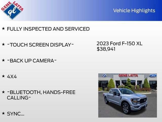 Certified 2023 Ford F150 XL w/ STX Appearance Package AWD/4WD image 31
