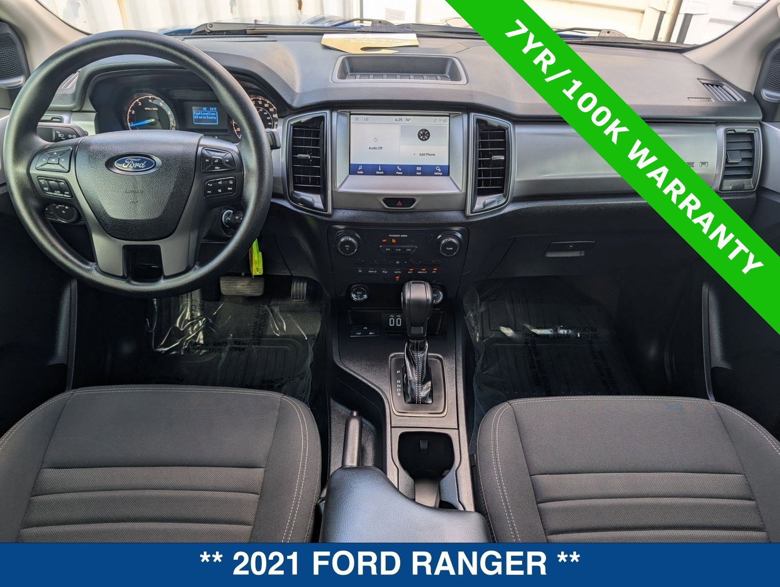 Certified 2021 Ford Ranger XL w/ Equipment Group 101A High image 15