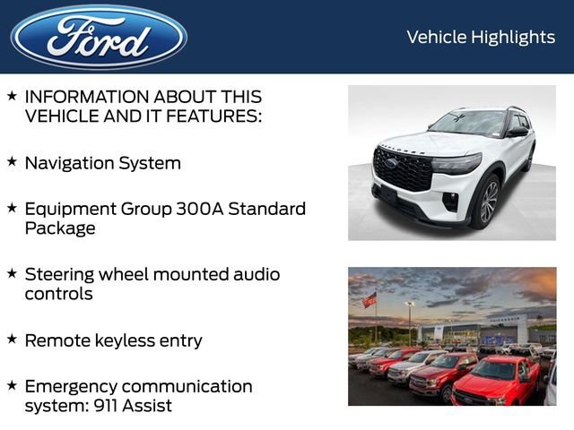 Certified 2025 Ford Explorer ST-Line AWD/4WD image 5