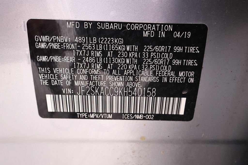 Used 2019 Subaru Forester w/ Alloy Wheel Package AWD/4WD image 39
