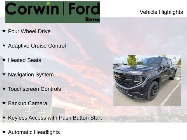 Used 2024 GMC Sierra 1500 Elevation w/ X31 Off-Road Package AWD/4WD image 8