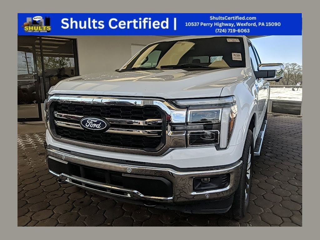 Certified 2025 Ford F150 Lariat w/ Equipment Group 502A High AWD/4WD image 1