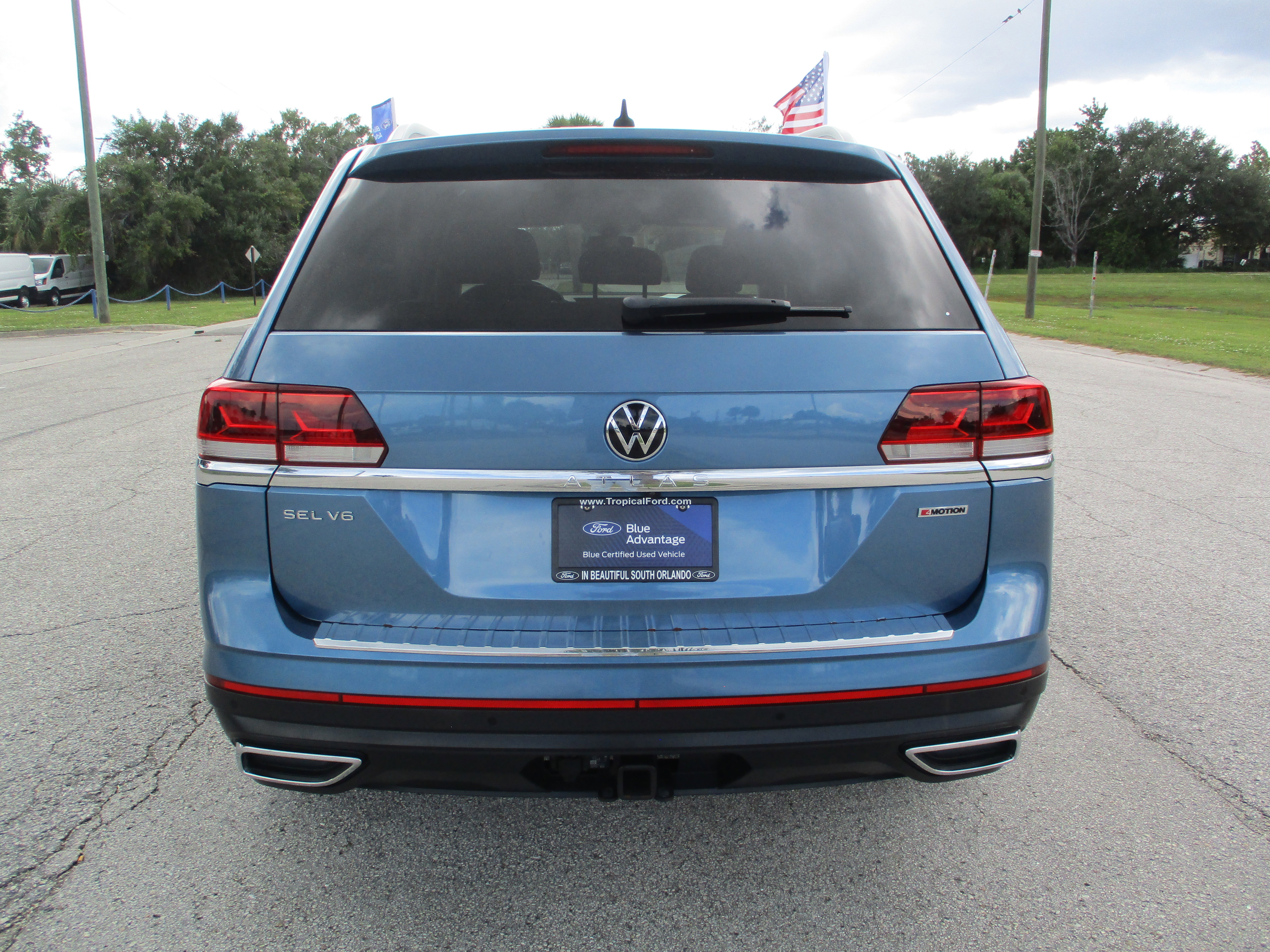 Used 2021 Volkswagen Atlas SEL image 4