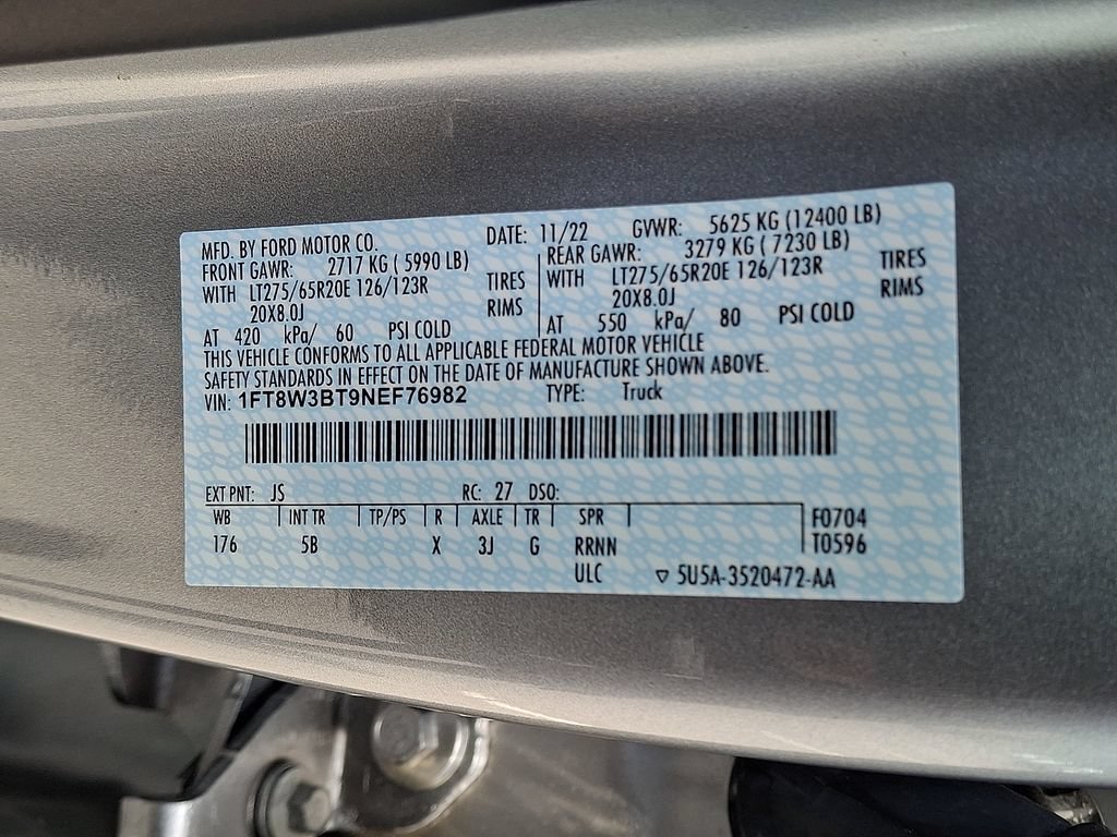 Certified 2022 Ford F350 Lariat w/ Lariat Ultimate Package AWD/4WD image 31