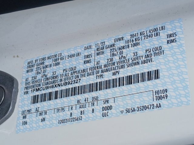 Certified 2022 Ford Escape SEL AWD/4WD image 19