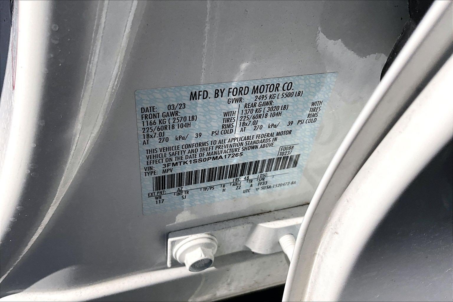 Certified 2023 Ford Mustang Mach-E Select AWD/4WD image 5