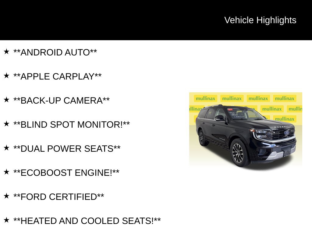 Certified 2025 Ford Expedition Platinum AWD/4WD image 13