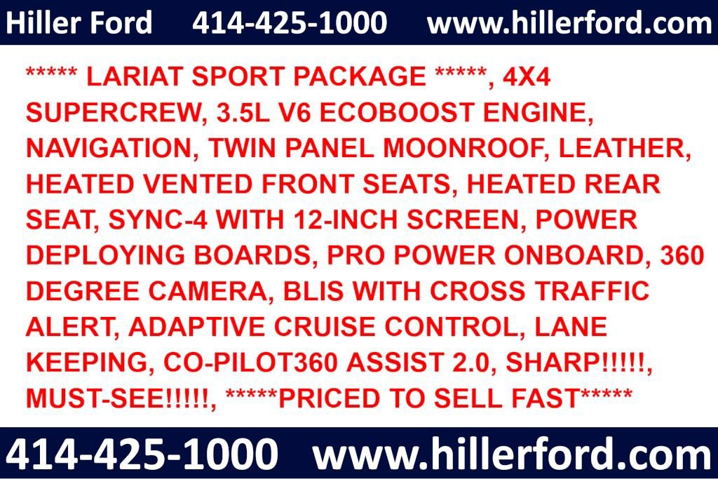 Certified 2023 Ford F150 Lariat w/ Equipment Group 502A High AWD/4WD image 44