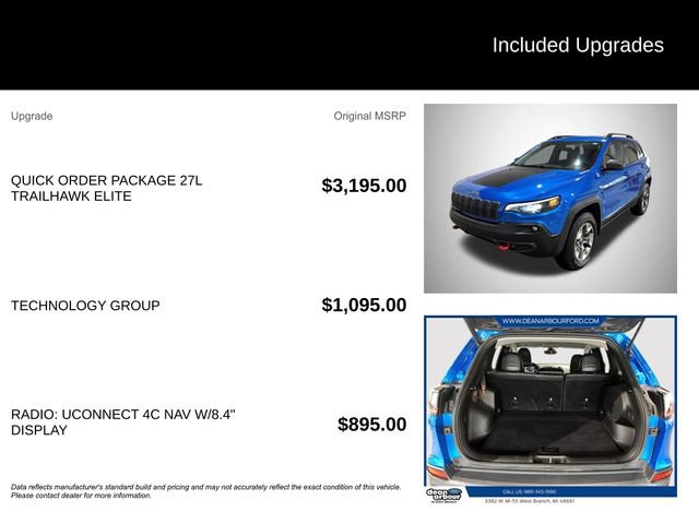 Used 2019 Jeep Cherokee Trailhawk AWD/4WD image 7