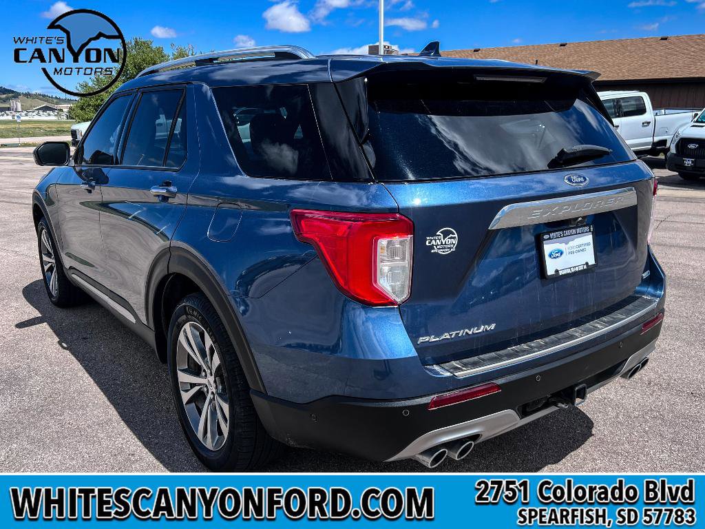 Certified 2020 Ford Explorer Platinum w/ Premium Technology Package AWD/4WD image 3
