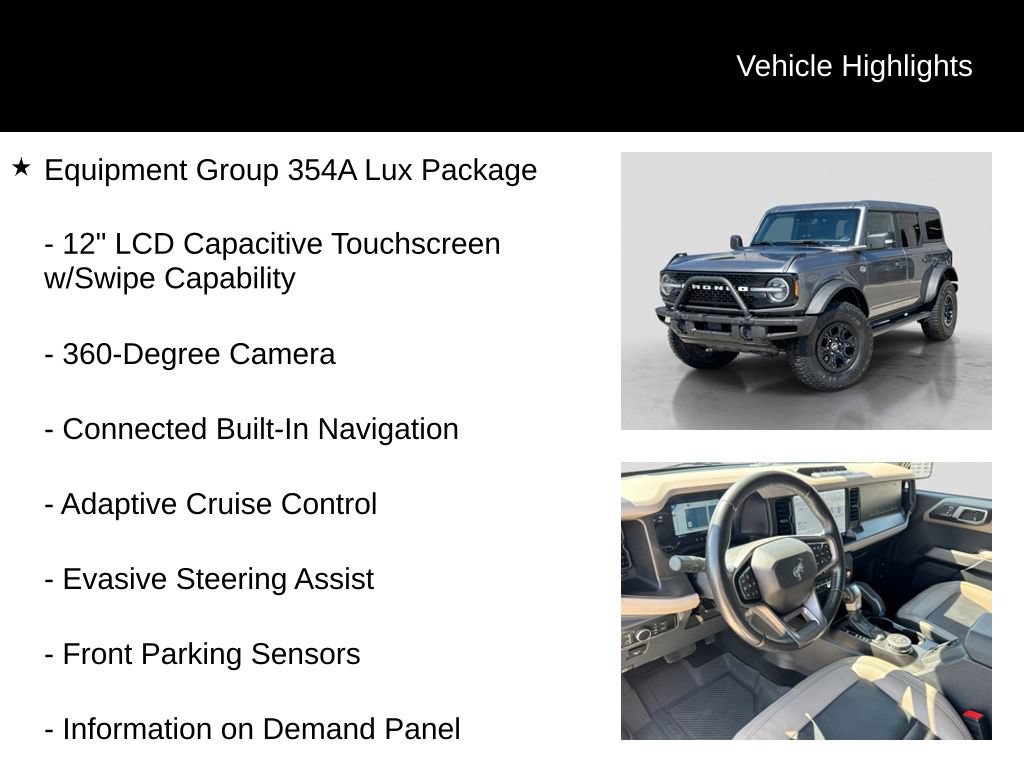 Certified 2023 Ford Bronco Wildtrak AWD/4WD image 6