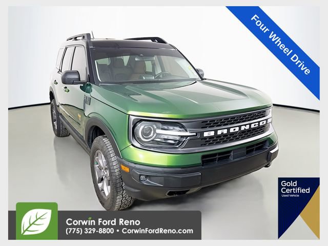 Certified 2023 Ford Bronco Sport Badlands w/ Premium Package